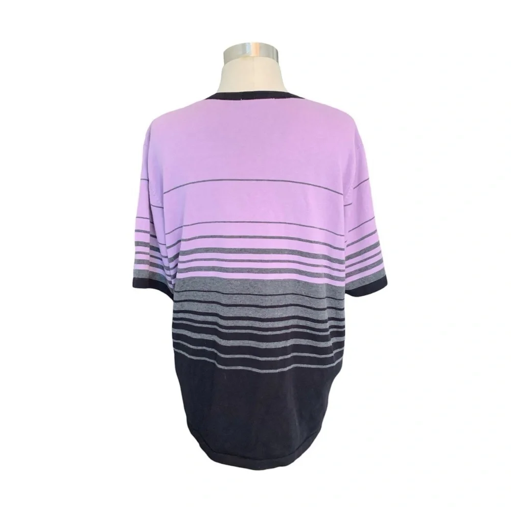 Dress Barn striped tunic top